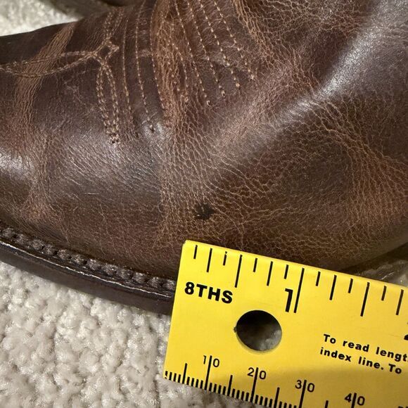 New Shyanne Tess TALL Western Boots Brown Womens SIZE 8 SNIP TOE Country Cowboy - Picture 5 of 14